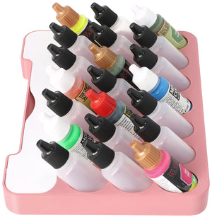 Feldherr paint rack with brush compartment for 4l Really Useful Box - 21 paint bottles