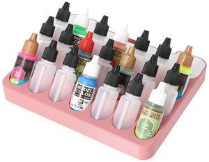 Feldherr paint rack with brush compartment for 4l Really Useful Box - 21 paint bottles