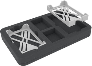 Feldherr Half-Size foam set for Star Wars: Armada - ship cards