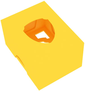 Feldherr plastic card holder + lid for game cards in Standard Card Game Size - 150 cards - 1 tray