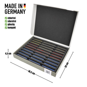 Feldherr Storage Box FSLB040 for model railway locomotives, wagons and vehicles - 10 slots for Z gauge vertical