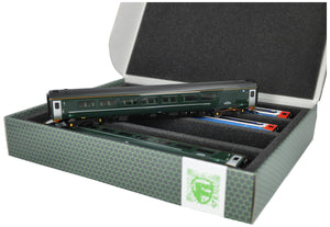 Feldherr Storage Box FSLB055 for model railway locomotives wagons and vehicles 4 slots for 00 gauge horizontal