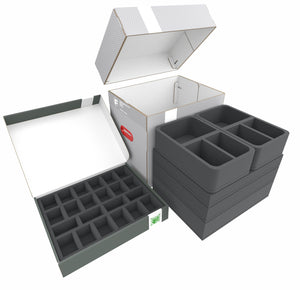 Feldherr Storage box FSLB310 with Storage box FSLB055 + 3D set for Heroes of Might & Magic III: The Board Game - Gameplay All-In Pledge - miniatures + cards + tokens