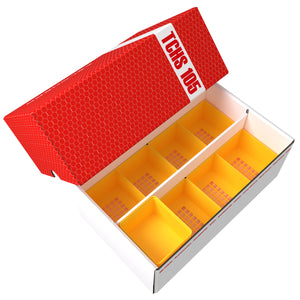Feldherr Storage Box TCHS105 for 1350 game cards in Standard American Board Game Size + game material
