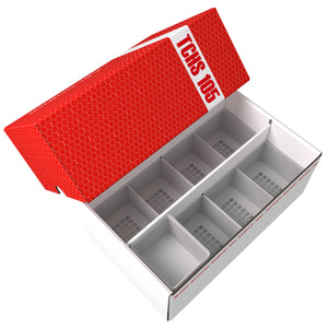 Feldherr Storage Box TCHS105 for 1350 game cards in Standard American Board Game Size + game material