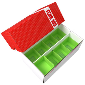 Feldherr Storage Box TCHS105 for 1350 game cards in Standard American Board Game Size + game material