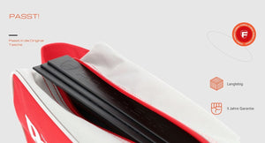 4 szt. zestaw wartości Feldherr plastikowy stojak na Rummikub - 4 gniazda