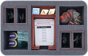 Feldherr GENERAL 370 bag with Feldherr Storage Boxes FSLB310 + FSLB040 for Warhammer Quest: The Cursed City - core game + Nightwars + Nemesis