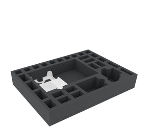 Feldherr foam Set + Organizer Insert for HeroQuest (2021) Core Game + 4 Expansions - core game box