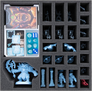 Feldherr foam bundle for HeroQuest (2021) Mythic Box + 4 expansions - in original board game boxes