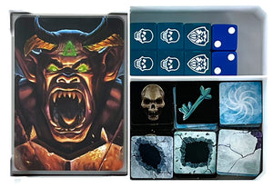 Feldherr foam and Organizer Insert Bundle for HeroQuest (2021) core game + 5 expansions - in original board game boxes