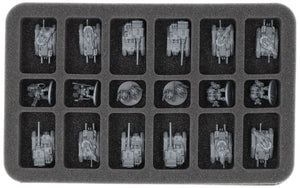 HS035A073 Feldherr foam tray for Legions Imperialis - 18 compartments