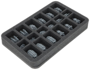 HS035A073 Feldherr foam tray for Legions Imperialis - 18 compartments