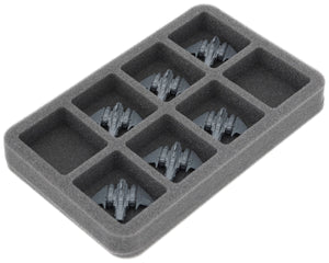 HS035A075 Feldherr foam tray for Legions Imperialis - 8 compartments