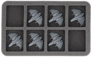 HS035A075 Feldherr foam tray for Legions Imperialis - 8 compartments