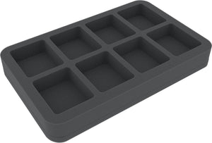 HS035A075 Feldherr foam tray for Legions Imperialis - 8 compartments