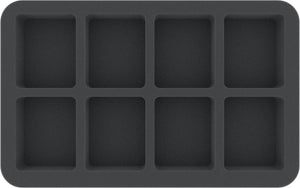 HS035A075 Feldherr foam tray for Legions Imperialis - 8 compartments