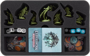 Feldherr foam set for Warhammer Underworlds: Nightvault - 8 Warbands + Arcane Hazards