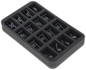 HS040A050 Feldherr foam tray for Tribes of Orcs and Goblins - 16 compartments