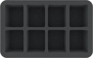 HS050A121 Feldherr foam tray for Space Marines - 8 compartments