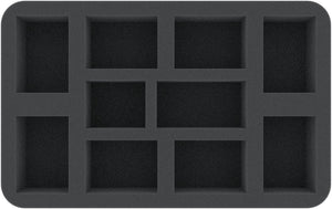 HS050A124 Feldherr foam tray for Raging Heroes - 10 compartments