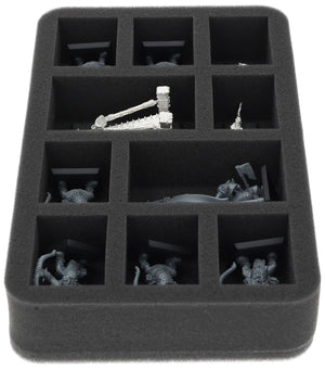HS050A161 Feldherr foam tray for Tribes of Orcs and Goblins - 10 Compartments