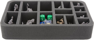 HS050IA03 50 mm półwymiar z 15 szczelinami do szturmowania Star Wars Imperial Assault Mini.