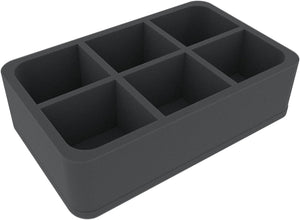 HS075A026 Feldherr foam tray for Adeptus Mechanicus - 6 compartments