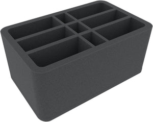 HSBI120BO 120 mm Half-Size foam tray with 9 compartments