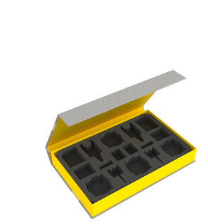 Feldherr Magnetic Box yellow for Star Wars X-Wing: BTL-B Y-Wing + Naboo Royal N-1 Starfighter