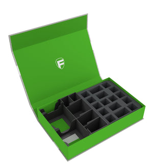Feldherr Magnetic Box green for Tiny Epic: Dungeons - core game + Potions and Perils + Stories