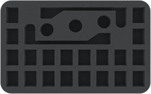 Feldherr Magnetic Box blue for Subbuteo - 4 Teams