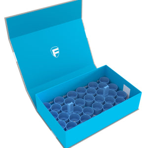 Feldherr Magnetic Box blue for 36 Citadel paint pots (18 ml / 24 ml)