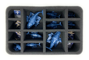 Feldherr Magnetic Box blue for Tsukuyumi: Full Moon Down (Second Edition) - Lords of the Lost Sea Expansion