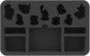 HSMEHF050BO foam tray for Warhammer Underworlds: Nightvault - Zarbag's Gitz