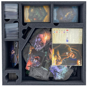 Feldherr Storage Box LBBG250 for Arkham Horror (Third Edition) - core game + Under Dark Waves + Secrets of the Order + Dead of Night