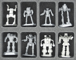 Feldherr Storage Box FSLB150 for BattleTech - 77 Mechs