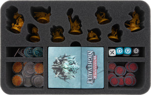 Feldherr Storage Box bundle for Warhammer Underworlds: Shadespire + Nightvault - 16 warbands