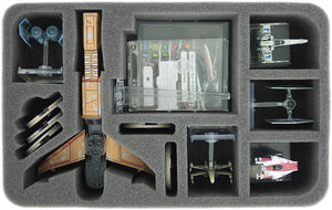 Feldherr MEDIUM Case na X-Wing Scum and Villainy, Hound's Tooth and Slave 1