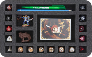 Feldherr MINI MINUS bag for tabletop role-playing game - with dice tray