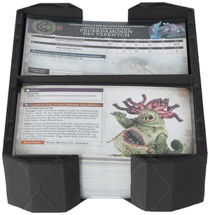 Feldherr Magnetic Box green for Warhammer Age of Sigmar: Warscroll Cards (70 x 121 mm)
