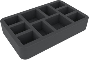 HS050A014 Feldherr 50 mm foam tray for Warcry – 10 miniatures