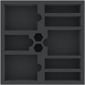 Feldherr foam set for Dead of Winter: Warring Colonies - board game box