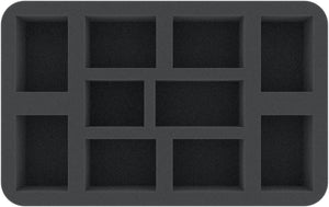 HS050WH62 foam tray for Thousand Sons - 10 compartments