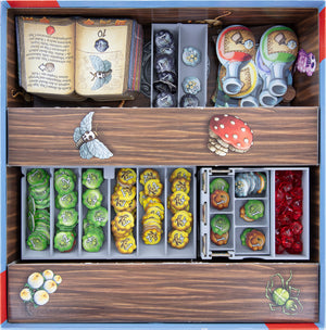 Feldherr Organizer Insert for The Quacks of Quedlinburg + The Herb Witches - core game box