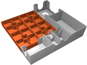 Feldherr Organizer Insert for Legends of Andor and its expansion New Heroes