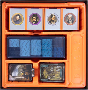 Feldherr Organizer Insert for Brass: Lancashire / Brass: Birmingham Deluxe Edition (2018) - board game box