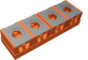 Feldherr Organizer Insert for Brass: Lancashire / Brass: Birmingham Deluxe Edition (2018) - board game box