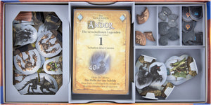 Feldherr Organizer Insert for Legends of Andor: The Lost Legends - Dusky Times