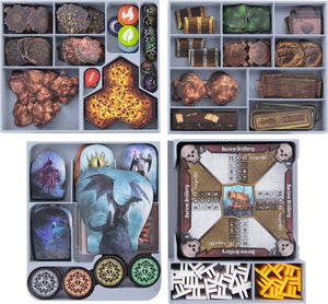Feldherr Organizer Insert + foam insert for Gloomhaven - board game box